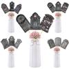 Halloween Style Cemetery Vase Plugin Paper Decorations For Festive Scene
