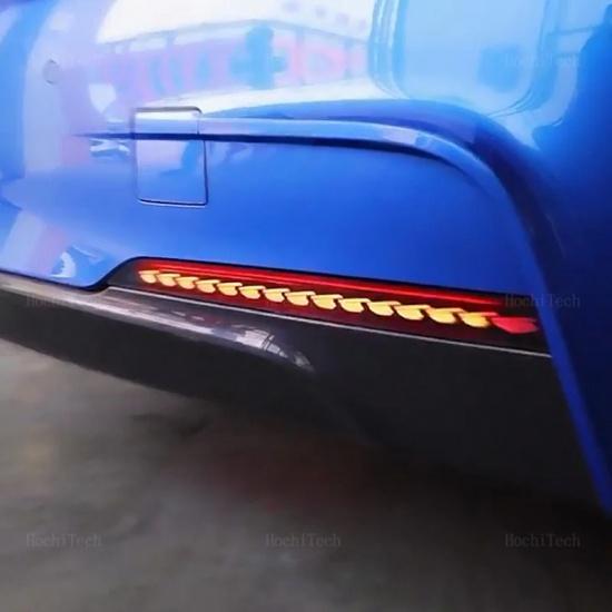 Car LED Reflector Lamp Rear Fog Lamp Rear Bumper Light Brake Light For BMW 3 Series F30 F31 2012-2017