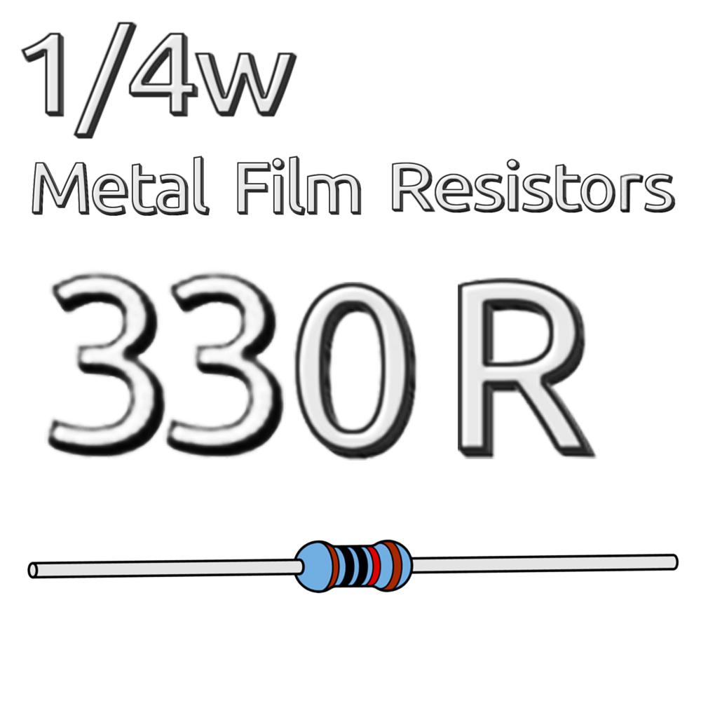 Chanzon 100pcs 100K Ohm Resistor 1/4W (0.25W) Metal Film Fixed 4 thumbnail image