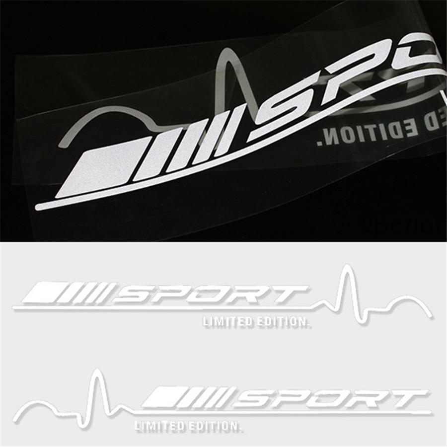 Body Sticker Sport Black Pair