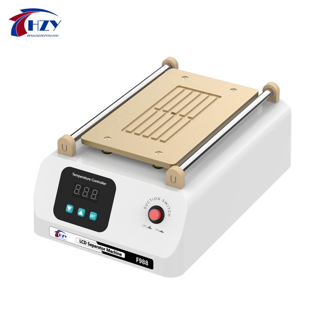 LCD-Bildschirm-Separator 8" Bildschirm Reparatur Trennmaschine Eingebaute Doppelpumpe 400W Glaslinse