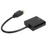 HD Multimedia Interface to VGA Adapter Converter Cable for Computer Laptop Monitor ProjectorBlack