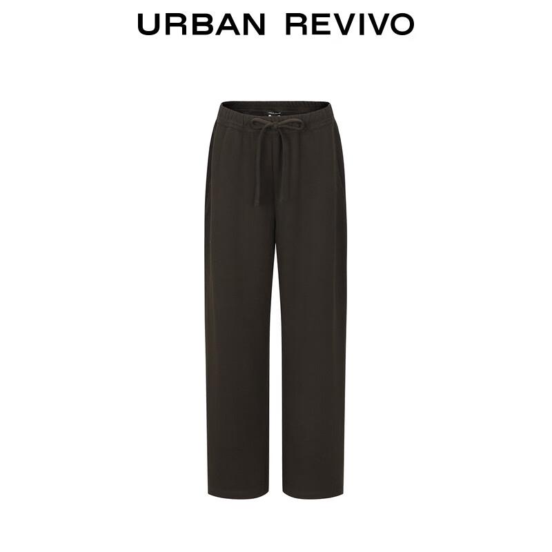 UR2025 Women's Amber Radiance Elastic Waist Wide-Leg Pants