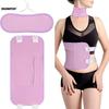 Durable And Safe Waist Neck Castor Oil Pack Neck Waist Oil Pack Set Compression Kit Health Practical Waist Neck Wrap Liver Abdomen Muscles