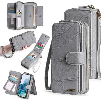 Peněženka Pu Kožené pouzdro na telefon Samsung Galaxy S8 S9 S10 S20 S21 S22 S23 Plus Ultra A21s A50 A51 A70 A71 S20fe S21fe