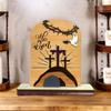 He Is Risen Decor Wooden Easter Resurrection Scene Empty Tomb Table Decorations Indoor Catholic Easter Gifts Decor Wolf Ornament