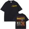 Band ENJAMBRE Danos Luz Tour Print T-shirt Men's Clothing Classic Oversized Cotton Short Sleeve T Shirt Fashion Vintage T-shirts