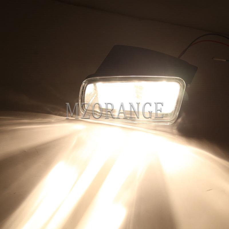 Fog Light FOR Ford Focus RS 2015 2016 2017 2018 Foglight Frame Headlight Foglamp Cover Black Grille Moulding Case Car Exterior