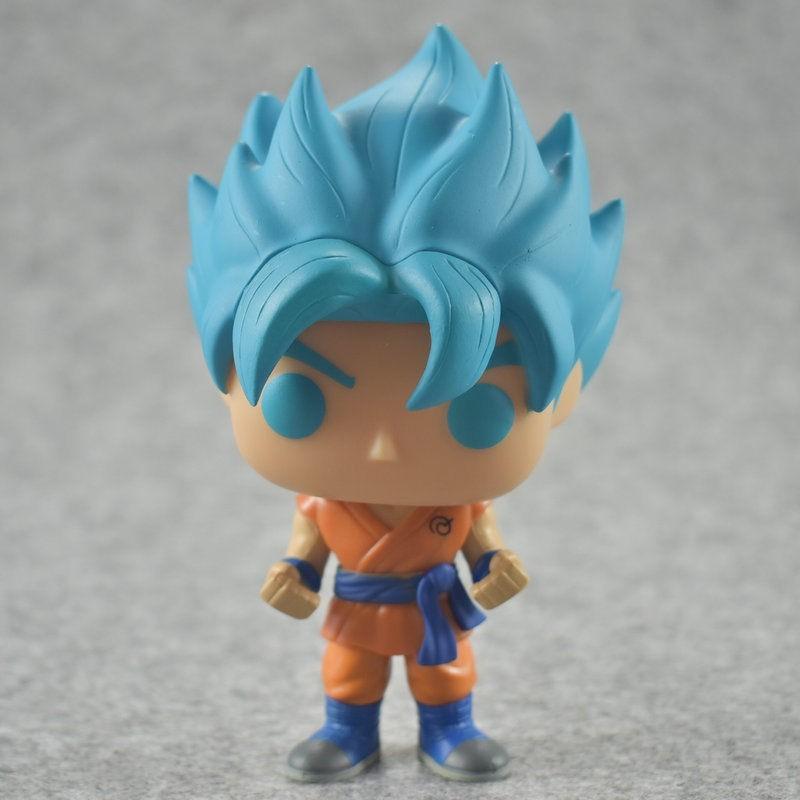 Premium Kwaliteit Pop Blauwe Goku Vegeta Figuur Met Prachtig Roze Haar En Klassiek Ontwerp