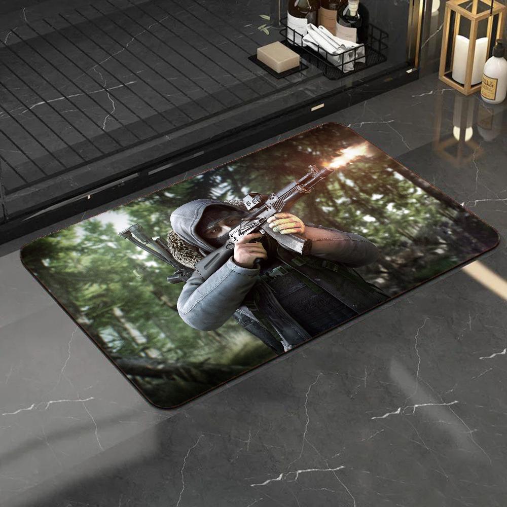 1 Stück Escape From Tarkov Badezimmer Saugfähige Matten Rutschfeste Matten Heimdekorationszubehör Teppiche Heimküchenbodenmatten