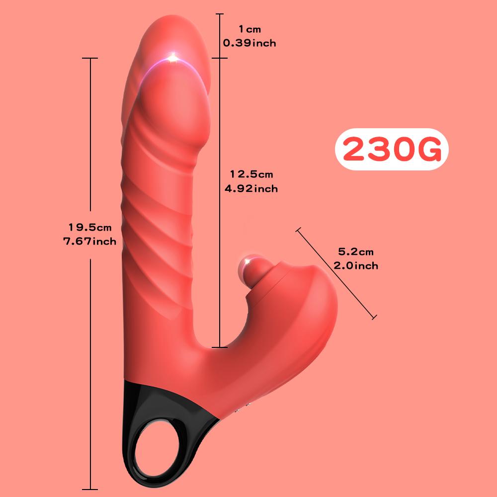 Female Sextoy Dildo Telescopic Clitoris Pulsing Vibrator G Spot Vagina Stimulator Anal Nipple Thrusting Massager Patting Clits Vibrator Anus Sexy Toys