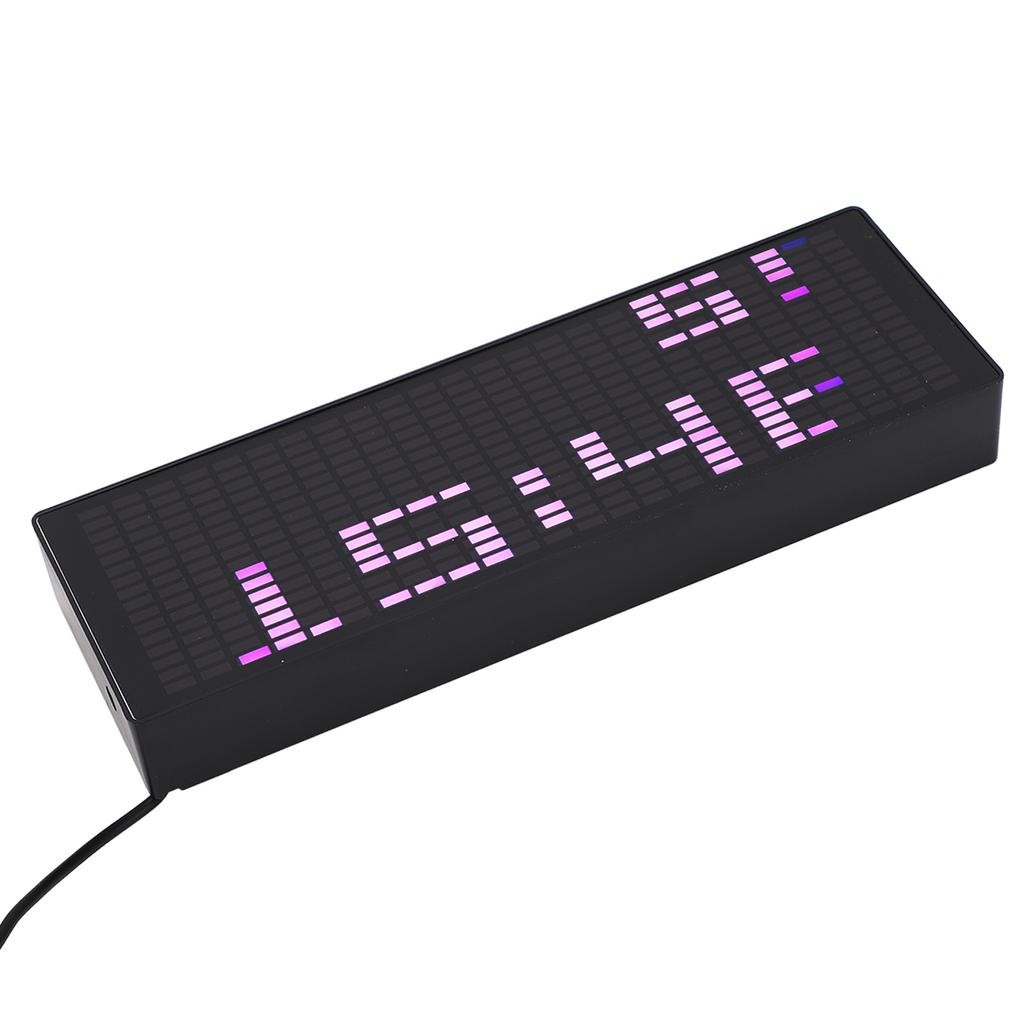 Music Spectrum Display 384 RGB LEDs 20 Dynamic Effects 7 Color Effects Music Spectrum Analyzer