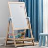 Double-Sided Magnetic Doodle & Writing Easel for Toddlers - Dust-Free Blackboard