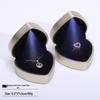 Heart-shaped LED Jewelry Storage Box for Rings, Necklaces, and Pendants