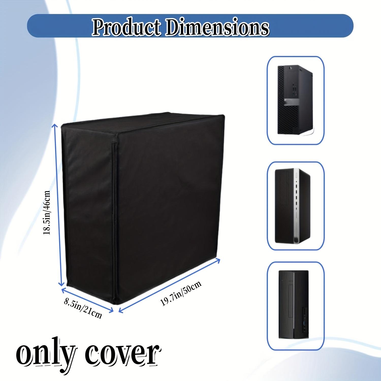 

Dust Protection Cover/Desktop CPU Towers/Full Case Design with Zipper/Suitable for Most Computers/Resistant To Scratches