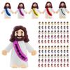 Easter Jesus Toys Easter Mini Jesus Figurines Decorative Multifunctional Party Favors Sunday School Craft Multiple Specification