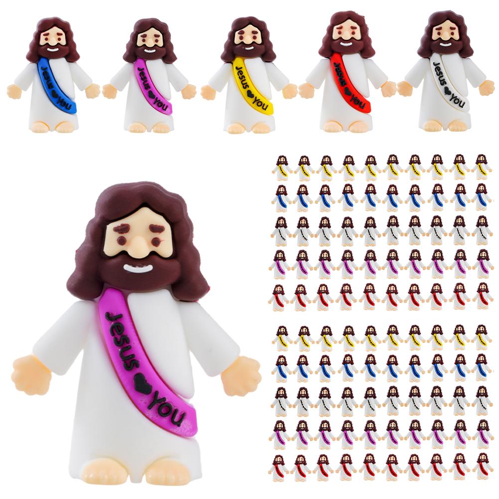 Easter Jesus Toys Easter Mini Jesus Figurines Decorative Multifunctional Party Favors Sunday School Craft Multiple Specification