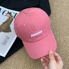 Cotton Embroidered Letter Baseball Cap For Women And Men Summer Casual Sun Hat