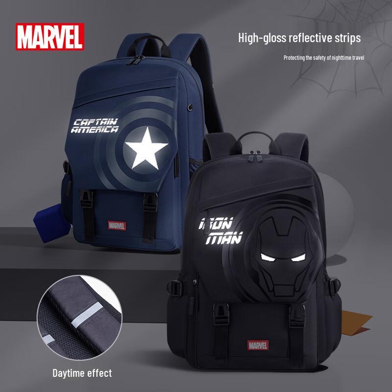 Disney Spider-Man Boys' 28L Lightweight School Backpack