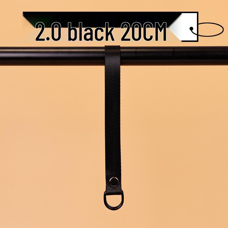 Adjustable Height S-Hook Loop for Hanging Clothing & Accessories with Customizable LOGO