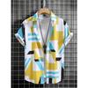 Manfinity Hypemode Men Geo Print Shirt Without Tee