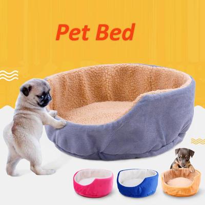 Dog Nest Puppy Bed Plush Warm Cat House Kennel Mat Pet Products