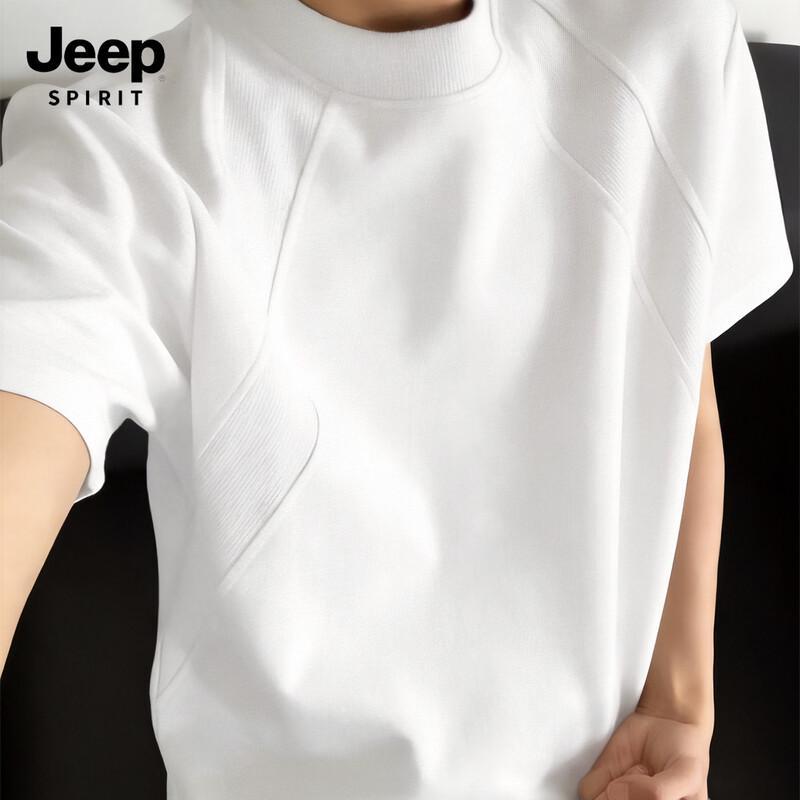 

JEEP SPIRIT Men s 2026 Deconstructed Casual Short Sleeve T-Shirt L
