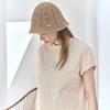 Summer Punching Crochet Bucket Hat [D.BEIGE]