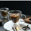 Cup Drinkware Breakfast with Handle Kitchen Insulated Glass Cup Tea Cup Coffee Mug Dinking Glasses