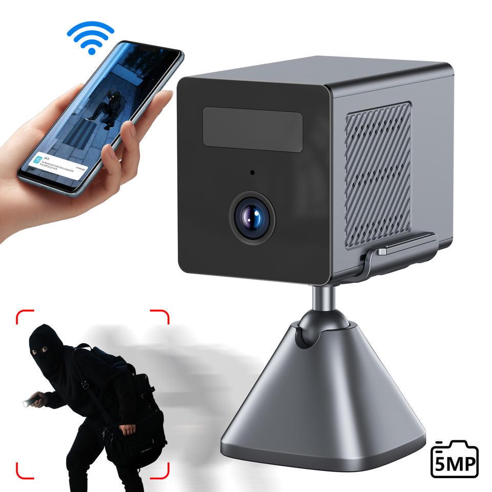 

2K WiFi Indoor Security Camera with 2400mAh Rechargeable Battery - O-KAM PRO