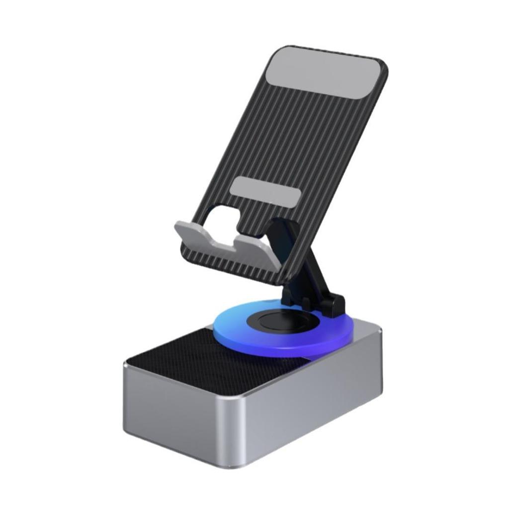 3-in-1 Foldable Bluetooth Speaker & Phone Holder with Call Function