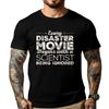 Science Ignored Scientist Disaster Movie Resist Graphic Tees Oversize Man Loose