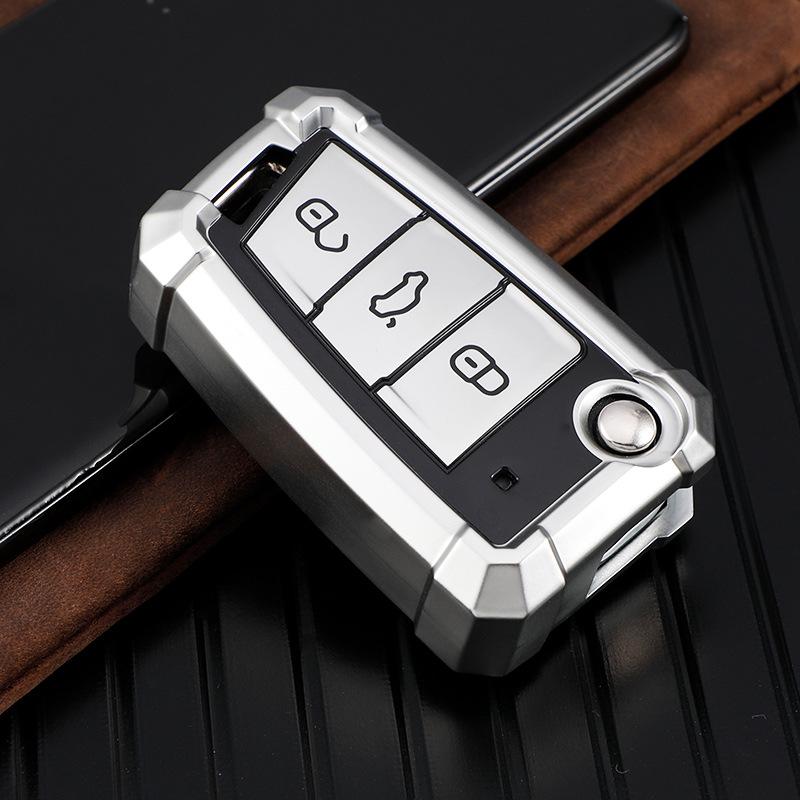 

Чехол для ключа Volkswagen для Tiguan L, Lavida Plus, Tayron, Tayron X, Teramont, Lamando, Golf 7 - Оболочка для ключа