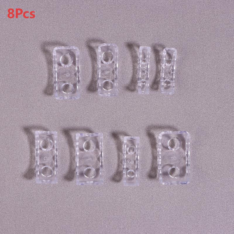 8/12 Stück Ringanpassungspads Set Ringgrößenversteller Transparentschutz Straffer Lose Ringe Verkleinerer Schmuck Größenänderungswerkzeuge