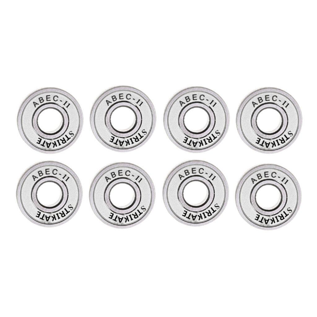 8 Pcs 608RS-ABEC 11 Skate Bearings Quality Steel Bearings High Performance Scooter Bearings Skateboard Longboards Ball Bearings