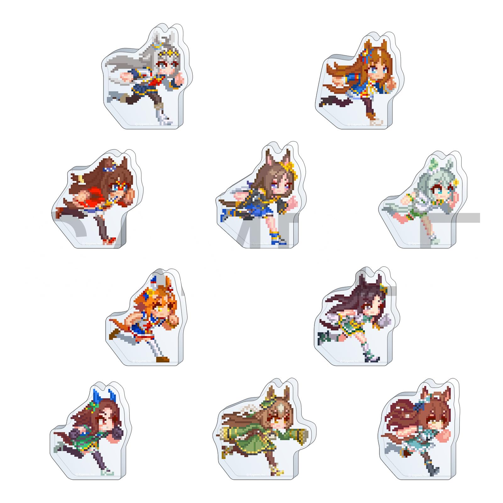 

Коллекция акриловых фигурок Uma Musume Pretty Derby Korotto Nekketsu Hachamecha Big [Оригинальная версия] День благодарения! том 1