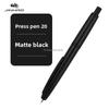 JINHAO 20 Press Fountain Pen Elegant Luxury Ink Pen F EF Nib Writing Calligraphy Pens School Supplies Stationery