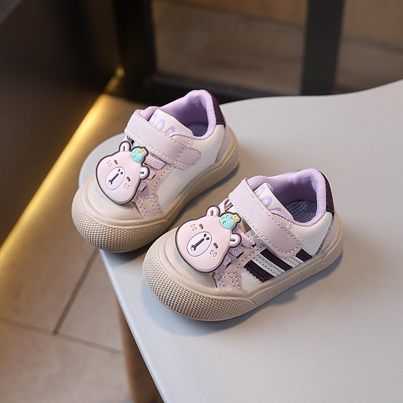 Autumn New Boys' Sneakers 0-1 One-2 Year Old Baby Casual Shoes Girls Board Shoes Toddler Shoes