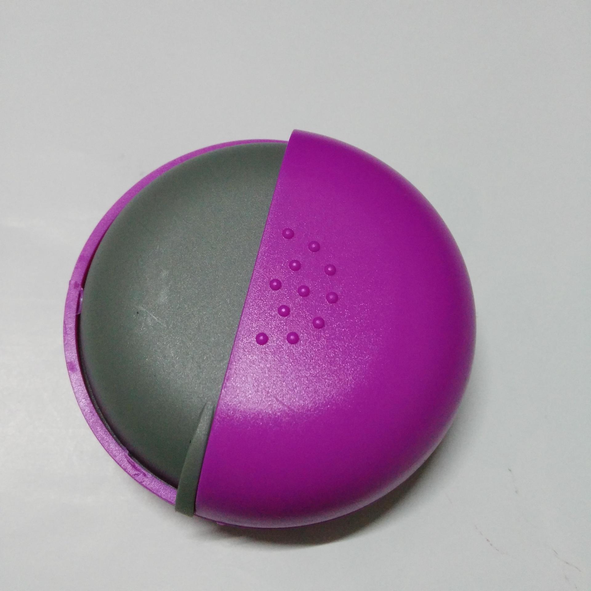 

Компактная вращающаяся таблетница - Мини-портативное хранилище с печатью логотипа фиолетовый