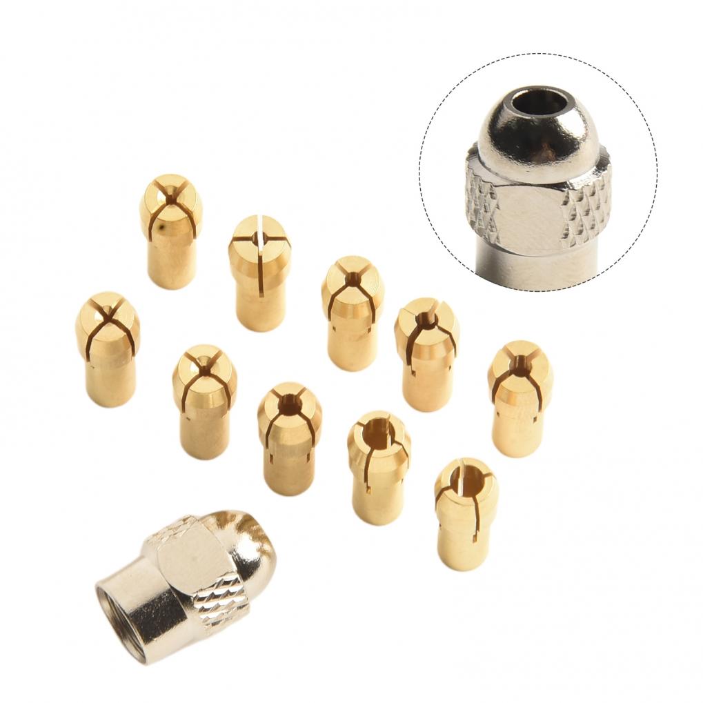 Mässingsspännhylsa M8x0,75mm Mutter Spännhylsa Roterande Verktygsspännhylsa