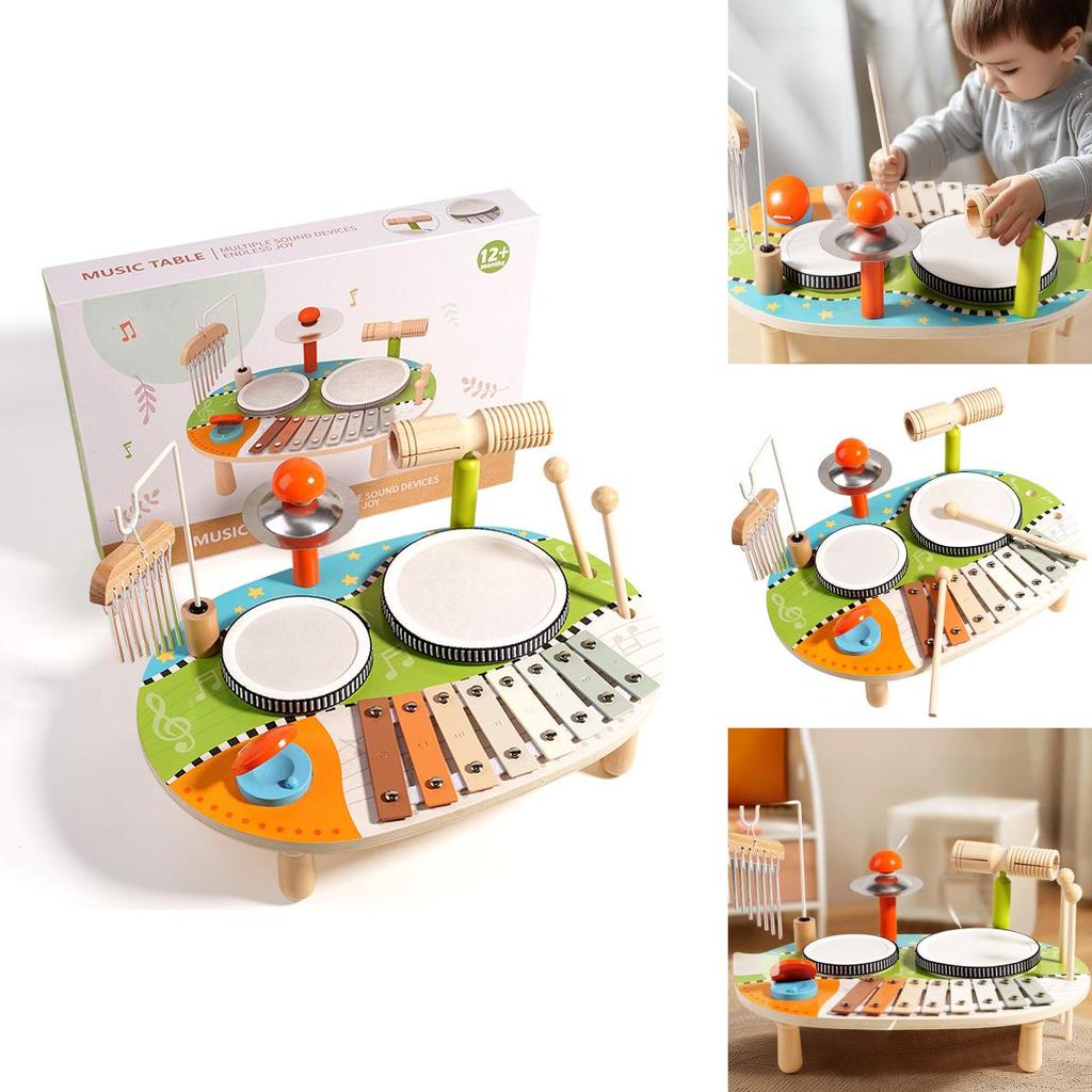Wooden Educational Percussion Instrument For Childrens Learning And Creative Play