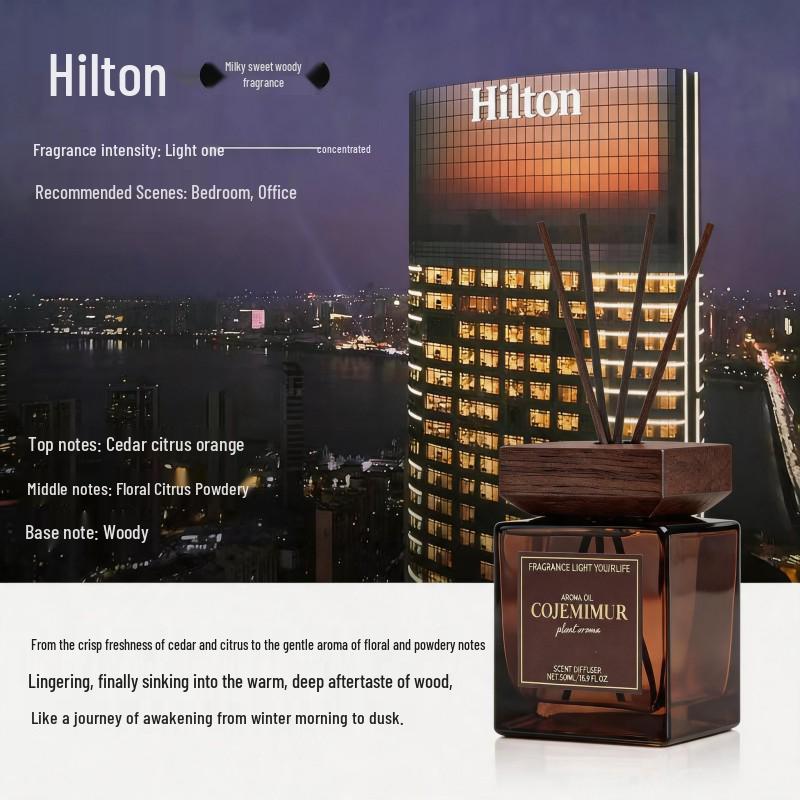 500ML Zen Tea Aroma Diffuser: Long-Lasting, All-Season Flameless Fragrance for Home & Hotel