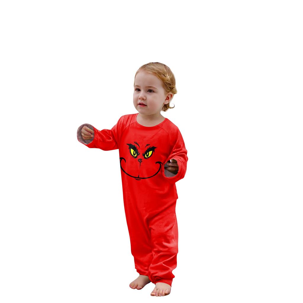 Passende Familiensets mit Weihnachtsmotiven, Langarmshirts und Hosen