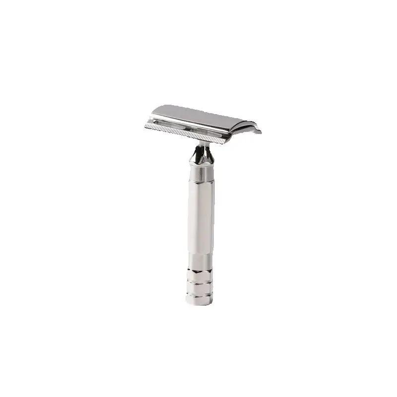 Yaqi THOT Stainless Steel Safety Razor With Gift Box 1.35MM Blade Gap 12MM Handle Diameter And 75MM Handle Diameter Safety Razor
