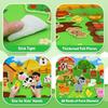 Farm Animals Felt Story Board Collection Storytelling Early Learning Interactive Play Kit Wall Hanging Puzzle Playthings Ideal for Toddlers Gifts