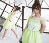 Clearstone Halloween Wonder Fairy Girl Cosplay Kostyme, Grønn, Dame
