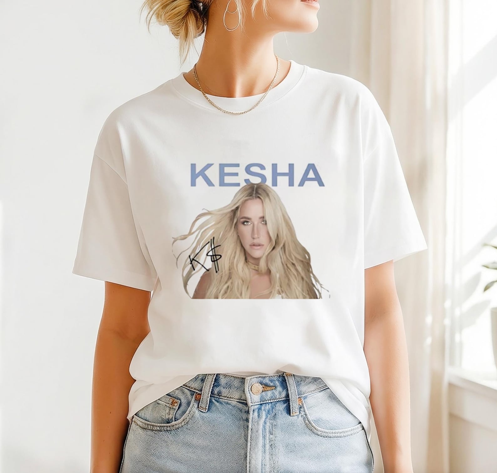 Kesha 90s Vintage Shirt, Kesha Tour 2026 Shirt, Kesha Fan Gift, Kesha Merch, Kesha Signature Graphic Shirt, Kesha Y2K Tee, Music Shirt M
