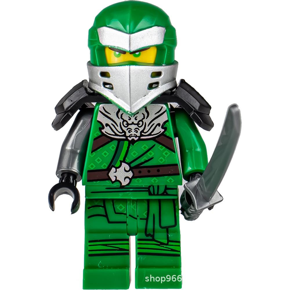 Ninja Warrior Superhero Doll With Weapon Single Building Block Assembly Toy