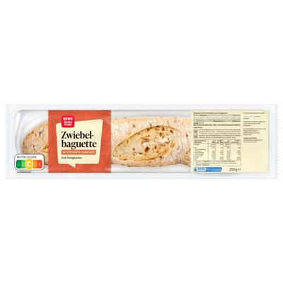 German Bread Rewe Onion Baguette 250G