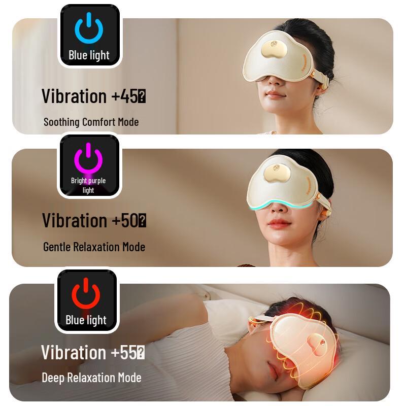HEZHENG Heated Sleep Eye Mask CN plug (adapter included)